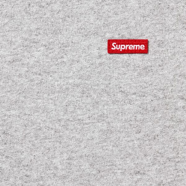 Supreme Small Box Drawcord Sweatpant - Heather Grey (front)