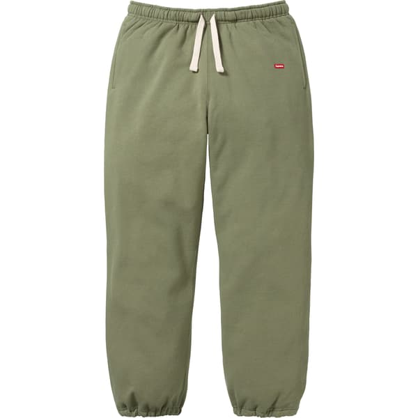 Supreme Small Box Drawcord Sweatpant - Light Olive (front)