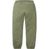 Supreme Small Box Drawcord Sweatpant - Light Olive (front)