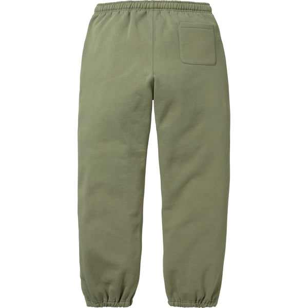 Supreme Small Box Drawcord Sweatpant - Light Olive (front)