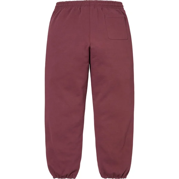 Supreme Small Box Drawcord Sweatpant - Maroon (front)