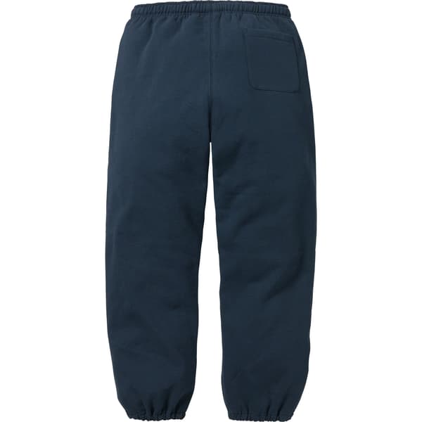 Supreme Small Box Drawcord Sweatpant - Navy (front)