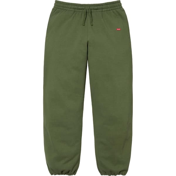 Supreme Small Box Drawcord Sweatpant - Olive (front)