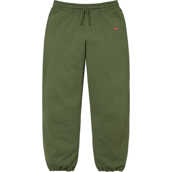 Supreme Small Box Drawcord Sweatpant - Olive (front)