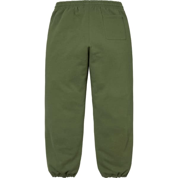 Supreme Small Box Drawcord Sweatpant - Olive (front)