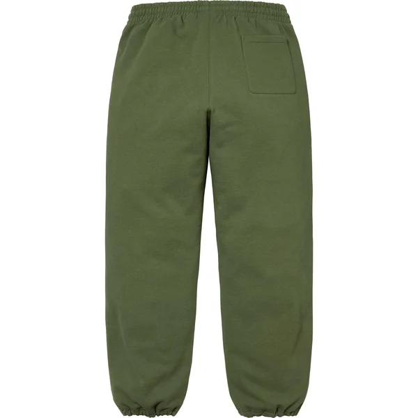Supreme Small Box Drawcord Sweatpant - Olive (front)