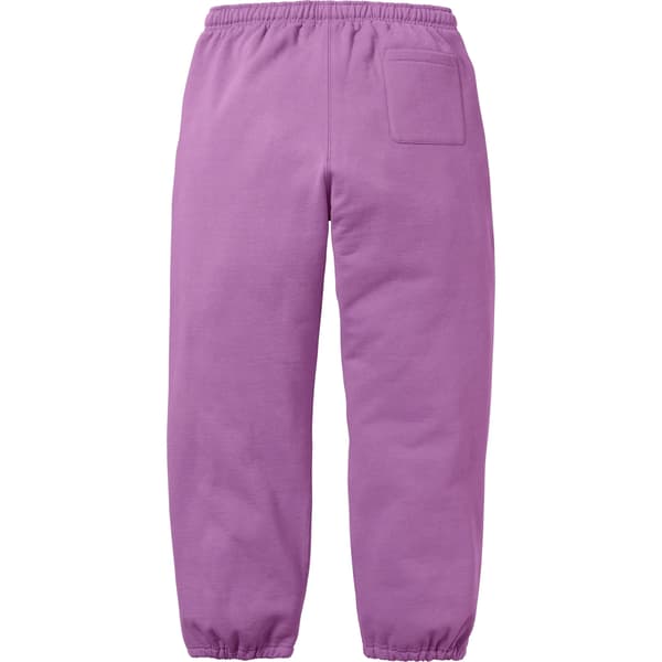 Supreme Small Box Drawcord Sweatpant - Purple (front)