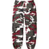 Supreme Small Box Drawcord Sweatpant - Red Camo (front)