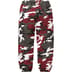 Supreme Small Box Drawcord Sweatpant - Red Camo (front)