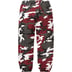 Supreme Small Box Drawcord Sweatpant - Red Camo (front)