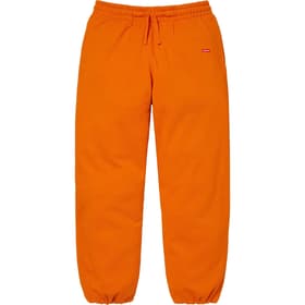 Supreme Small Box Drawcord Sweatpant Rust Orange
