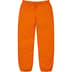 Supreme Small Box Drawcord Sweatpant - Rust Orange (front)