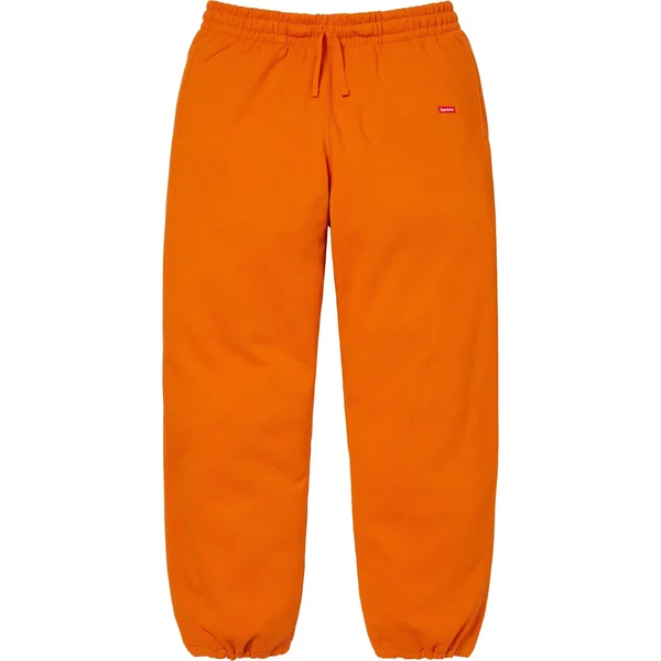 Supreme Small Box Drawcord Sweatpant - Rust Orange (front)