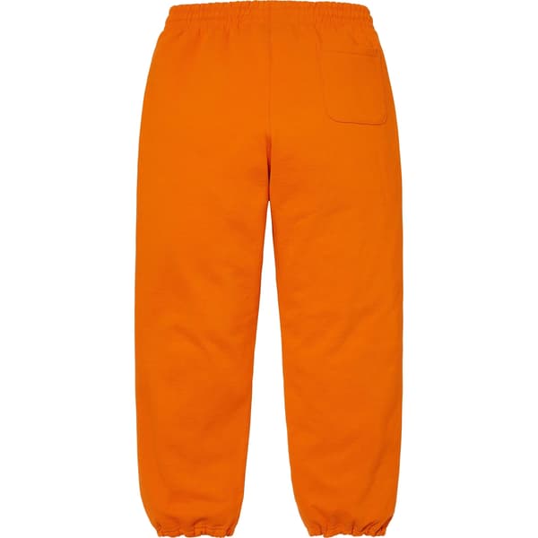 Supreme Small Box Drawcord Sweatpant - Rust Orange (front)