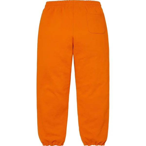 Supreme Small Box Drawcord Sweatpant - Rust Orange (front)