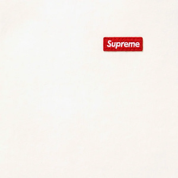 Supreme Small Box Drawcord Sweatpant - White (front)