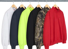 Supreme Small Box Half Zip Pullover
