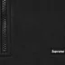 Supreme Small Box Half Zip Pullover - Black (front)