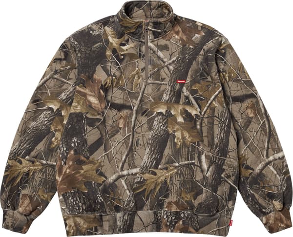 Supreme Small Box Half Zip Pullover - Realtree® Hardwoods (front)