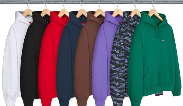 Supreme Small Box Hooded Sweatshirt - Product Image