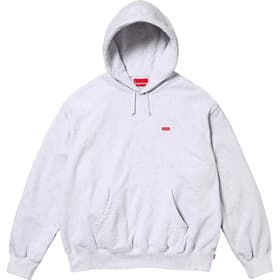 Supreme Small Box Hooded Sweatshirt Ash Grey