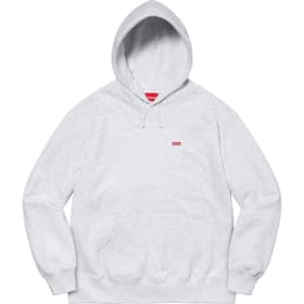 Supreme Small Box Hooded Sweatshirt Ash Grey