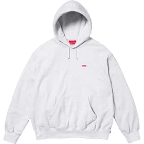Supreme Small Box Hooded Sweatshirt Ash Grey