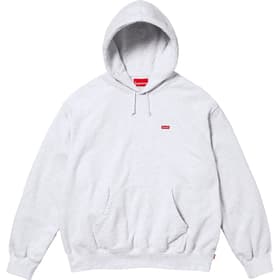 Supreme Small Box Hooded Sweatshirt Ash Grey