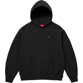 Supreme Small Box Hooded Sweatshirt Black