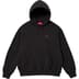 Supreme Small Box Hooded Sweatshirt - Black (front)