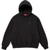 Supreme Small Box Hooded Sweatshirt - Black (front)