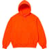 Supreme Small Box Hooded Sweatshirt - Bright Orange (front)