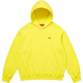 Supreme Small Box Hooded Sweatshirt Bright Yellow