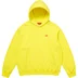 Supreme Small Box Hooded Sweatshirt - Bright Yellow (front)