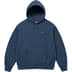 Supreme Small Box Hooded Sweatshirt - Dark Blue (front)