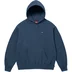 Supreme Small Box Hooded Sweatshirt - Dark Blue (front)