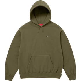 Supreme Small Box Hooded Sweatshirt Dark Olive