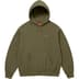 Supreme Small Box Hooded Sweatshirt - Dark Olive (front)