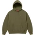 Supreme Small Box Hooded Sweatshirt - Dark Olive (front)