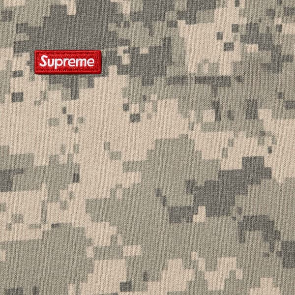 Supreme Small Box Hooded Sweatshirt - Digi Camo (front)
