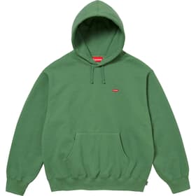 Supreme Small Box Hooded Sweatshirt Dusty Green