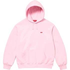 Supreme Small Box Hooded Sweatshirt Light Pink