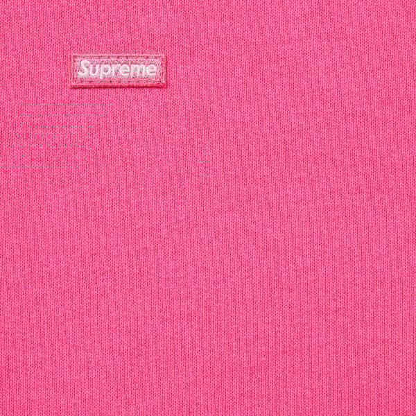 Supreme Small Box Hooded Sweatshirt - Magenta (front)
