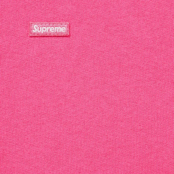 Supreme Small Box Hooded Sweatshirt - Magenta (front)