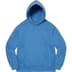 Supreme Small Box Hooded Sweatshirt - Pale Royal (front)