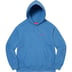 Supreme Small Box Hooded Sweatshirt - Pale Royal (front)