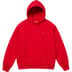 Supreme Small Box Hooded Sweatshirt - Red (front)