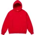 Supreme Small Box Hooded Sweatshirt - Red (front)