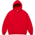 Supreme Small Box Hooded Sweatshirt - Red (front)