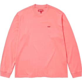 Supreme Small Box L/S Tee Bright Orange